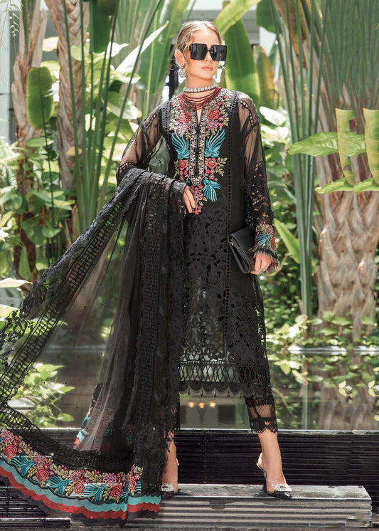 Maria B Unstitched 3 Piece Luxury Eid Lawn Collection'2023-D-04